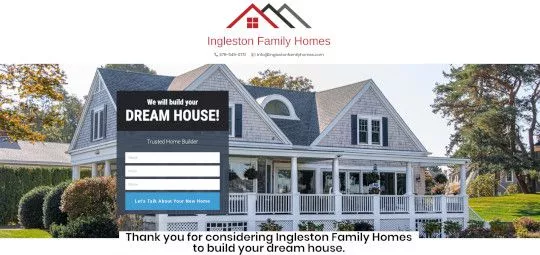 Ingelston Family Homes Spectra Web Designs Website Designer